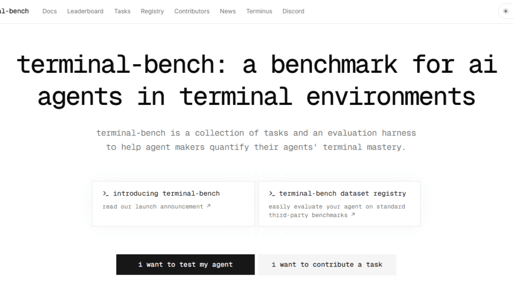 Terminal-Bench MacOS benchmark testing for custom agents