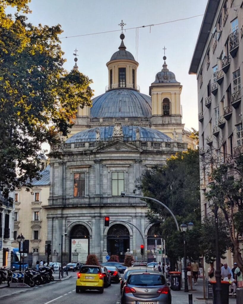 The domed baroque Real Basilica de San Francisco el Grande, Madrid